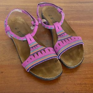 Naot Odelia sandals in pink plum 7
